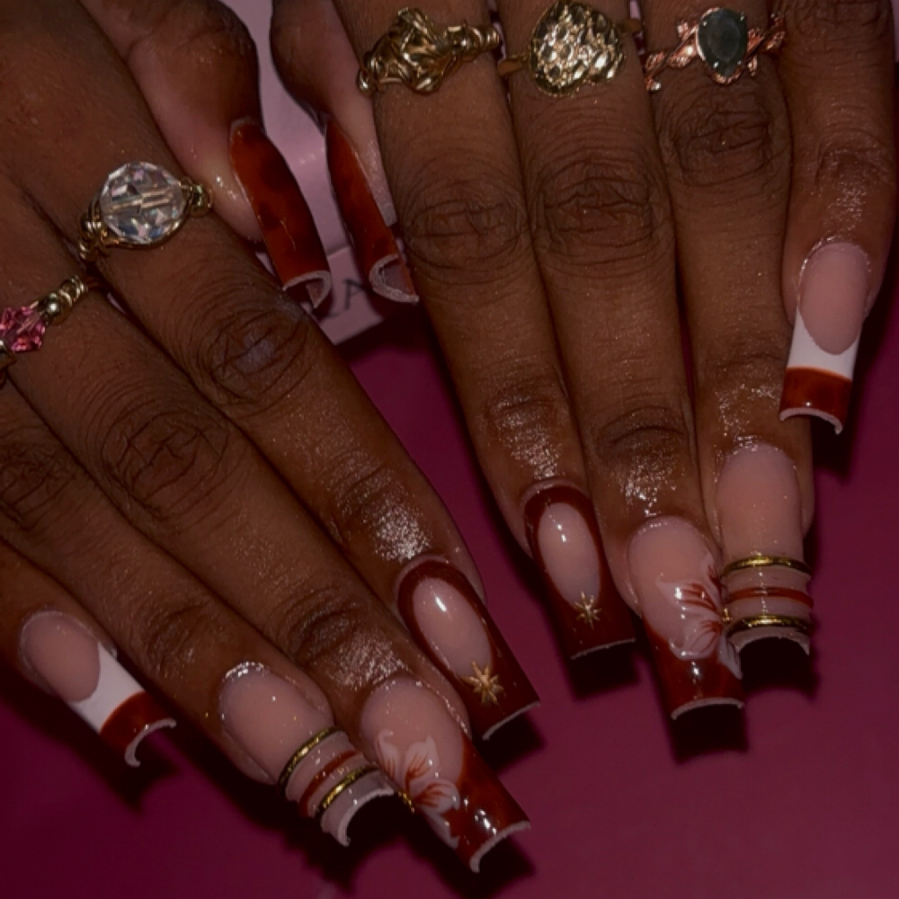 Medium Acrylic Nails at QlawedbyQori in VA, VA