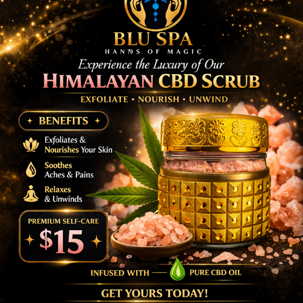 Himalayan C** Scrub at Blu Spa ATL in College Park, GA
