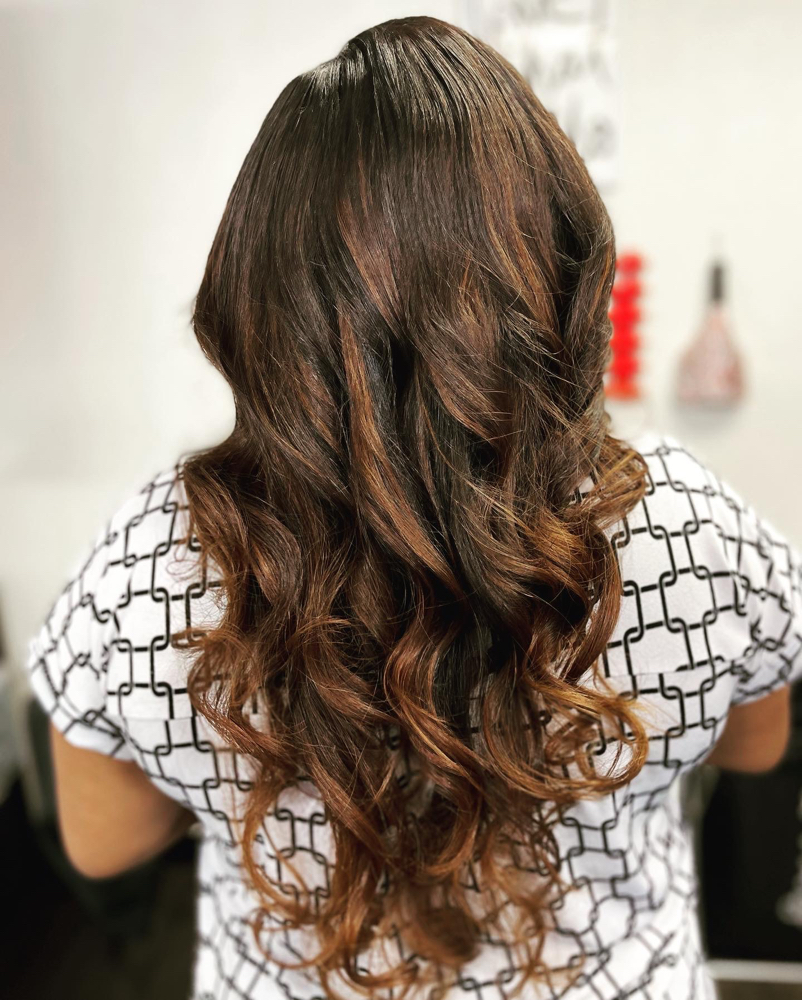 Traditional Sew-In & Color Rinse