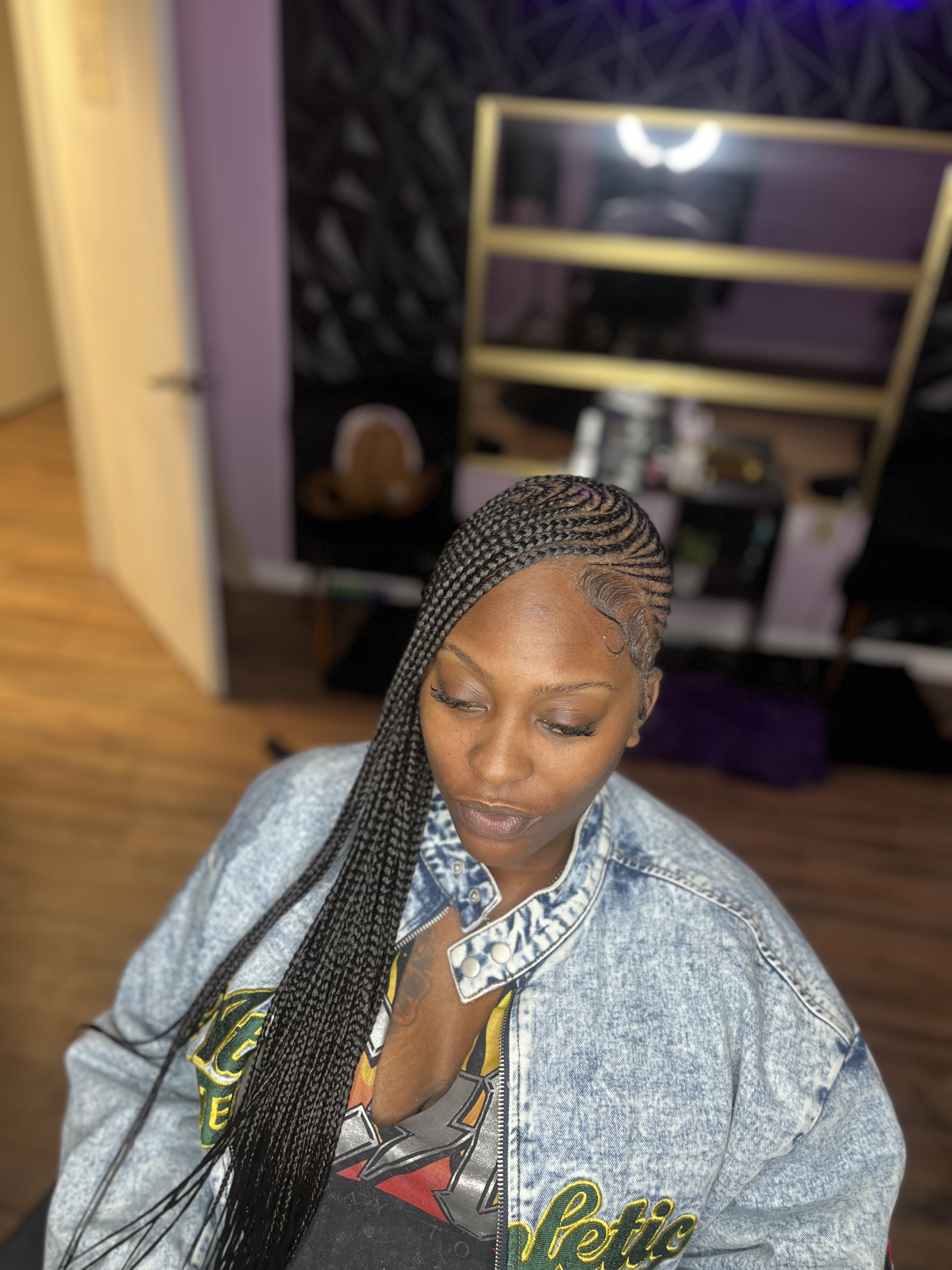 Small Lemonade braids at Da Braid Bully in Martinez, GA