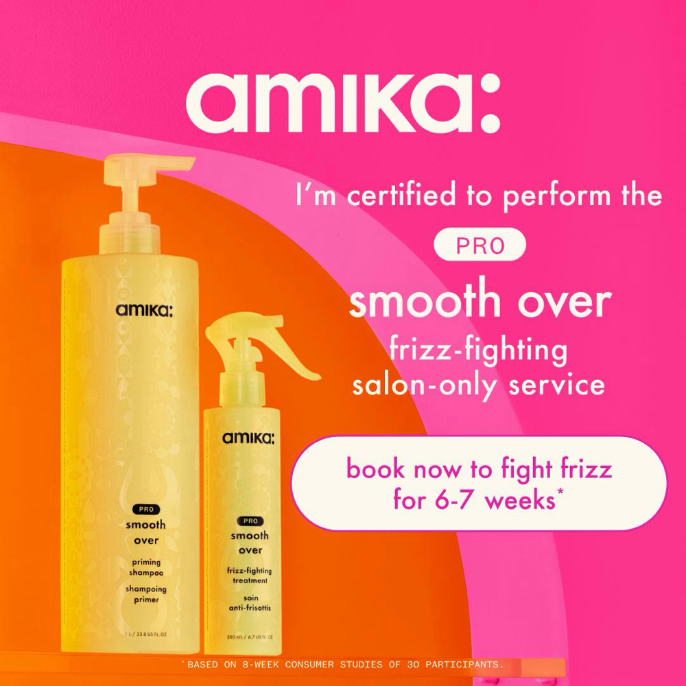 Amika Pro Smooth Over Treatment at ShanteaAtelier in Temple, TX