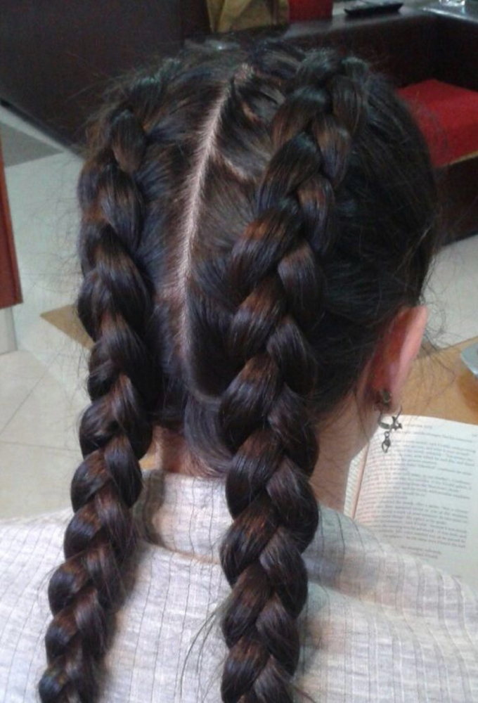 2 Braids at K.E. Beauty by Kelsey Roach in Niles, OH