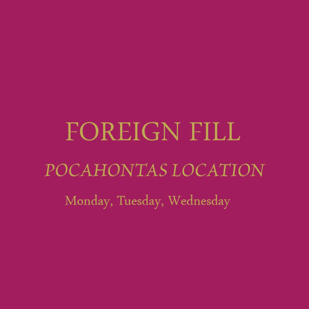 Foreign Fill POCAHONTAS at Cady’s Esthetics in Algona, IA