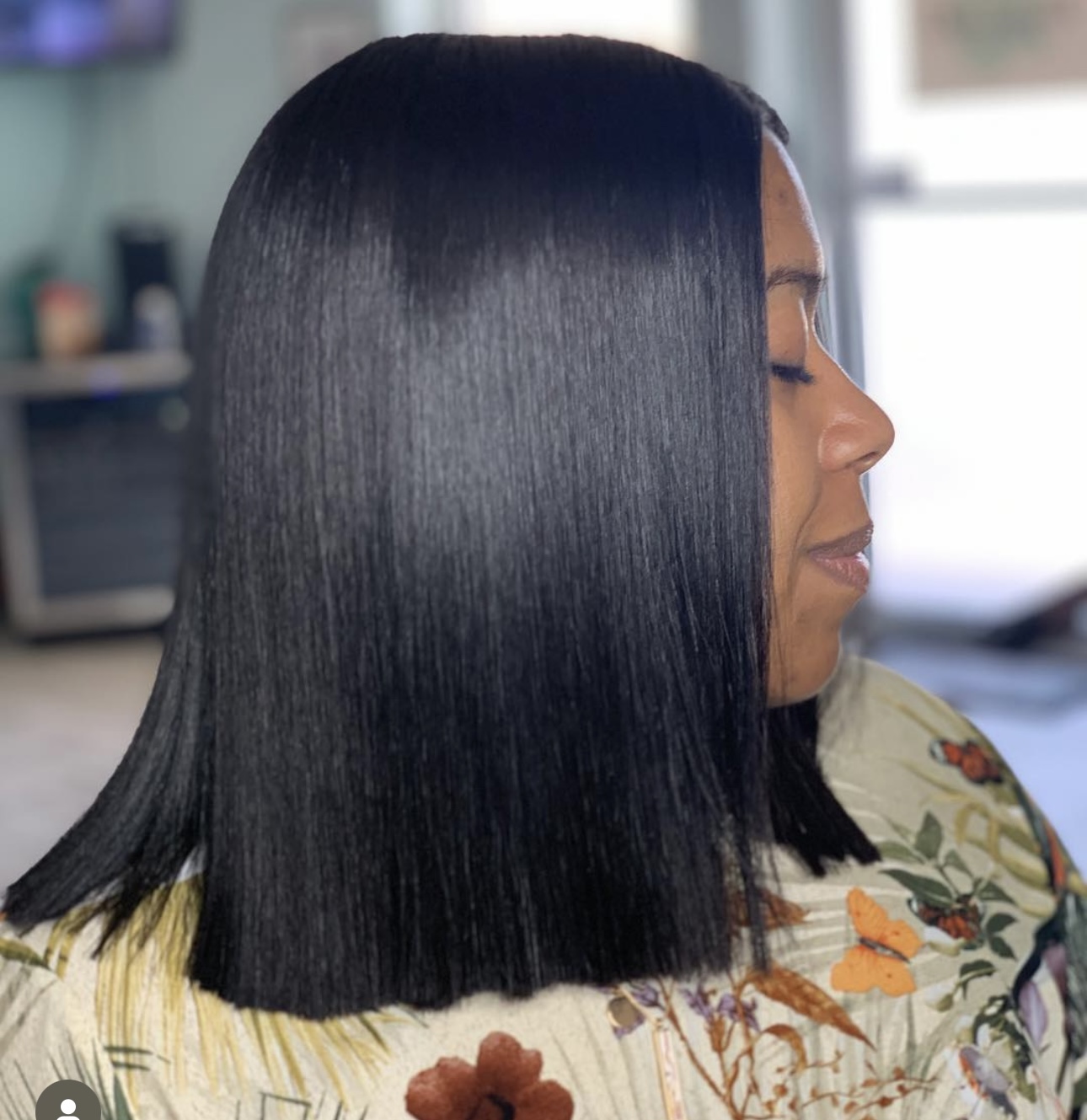 Silk Press w/ Cut at Belle Âme Beauty in New Orleans, LA