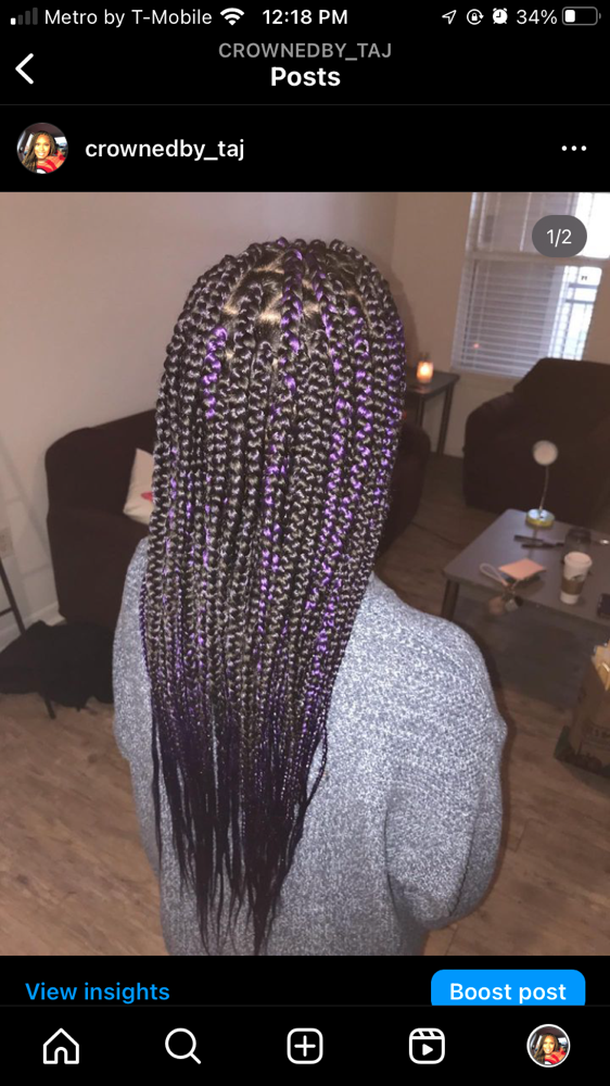Small Box Braids