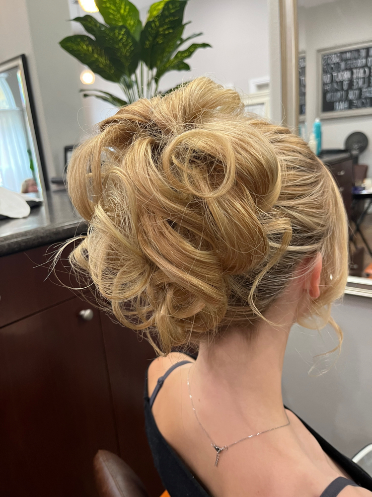 Rusty Special Event Hair Updo