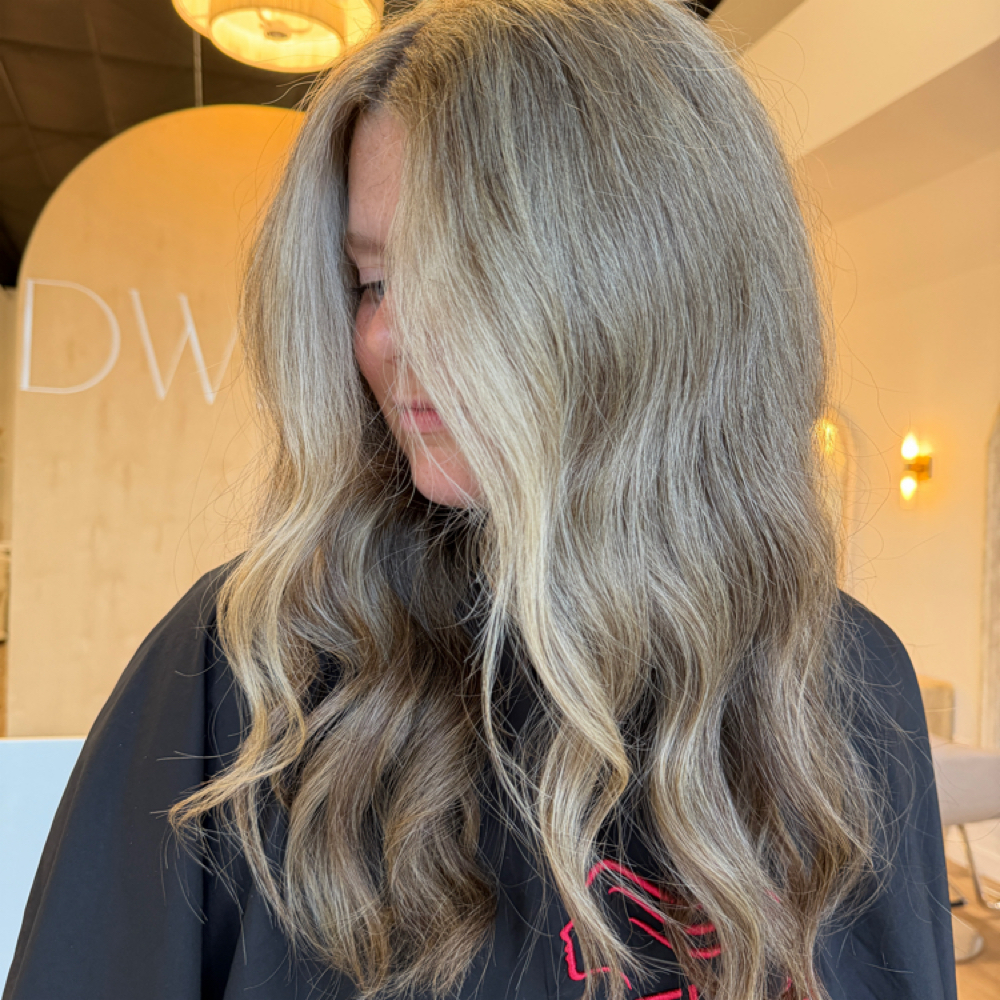 Highlight + Lowlight at HAIR BY TAYLOR B in Bryant, AR