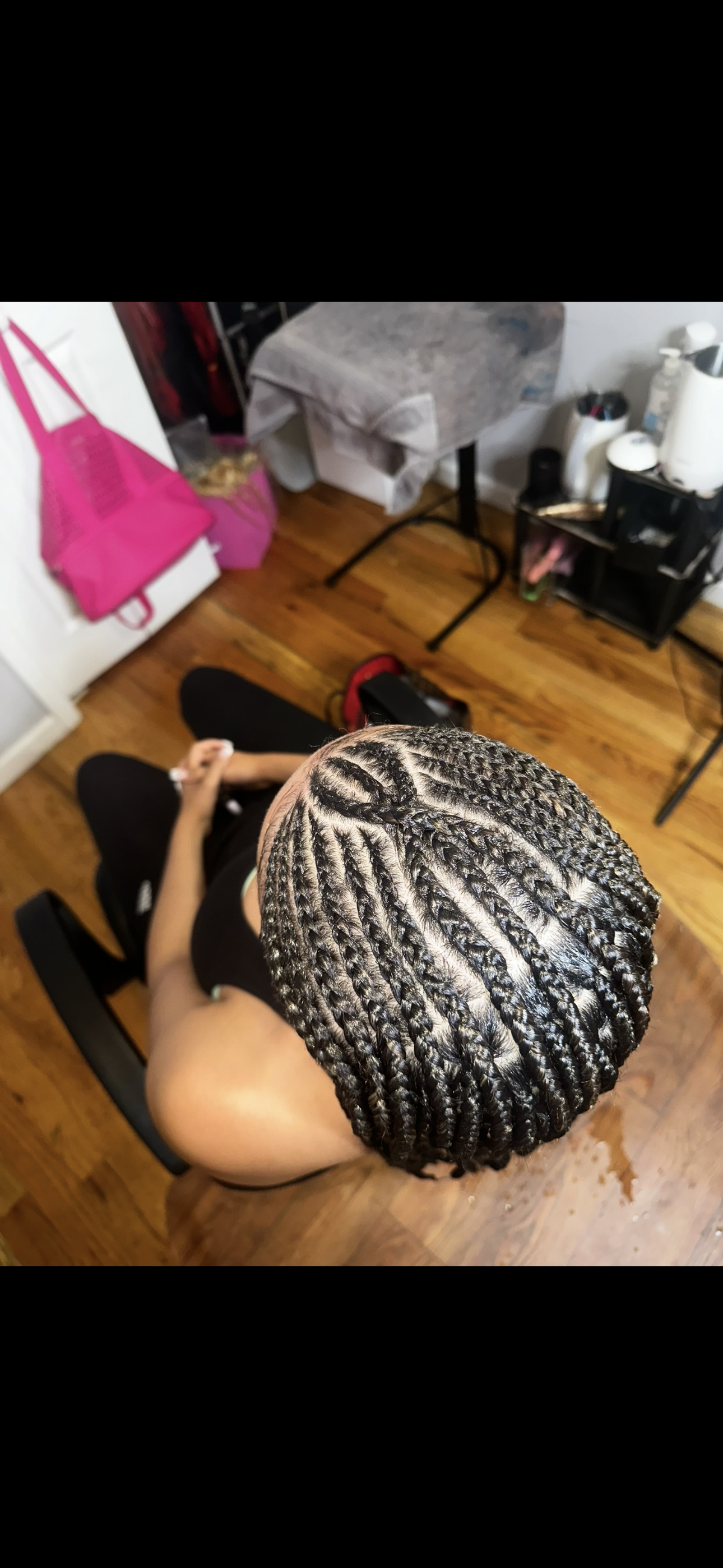 Corn Rows W/ FULANI Design