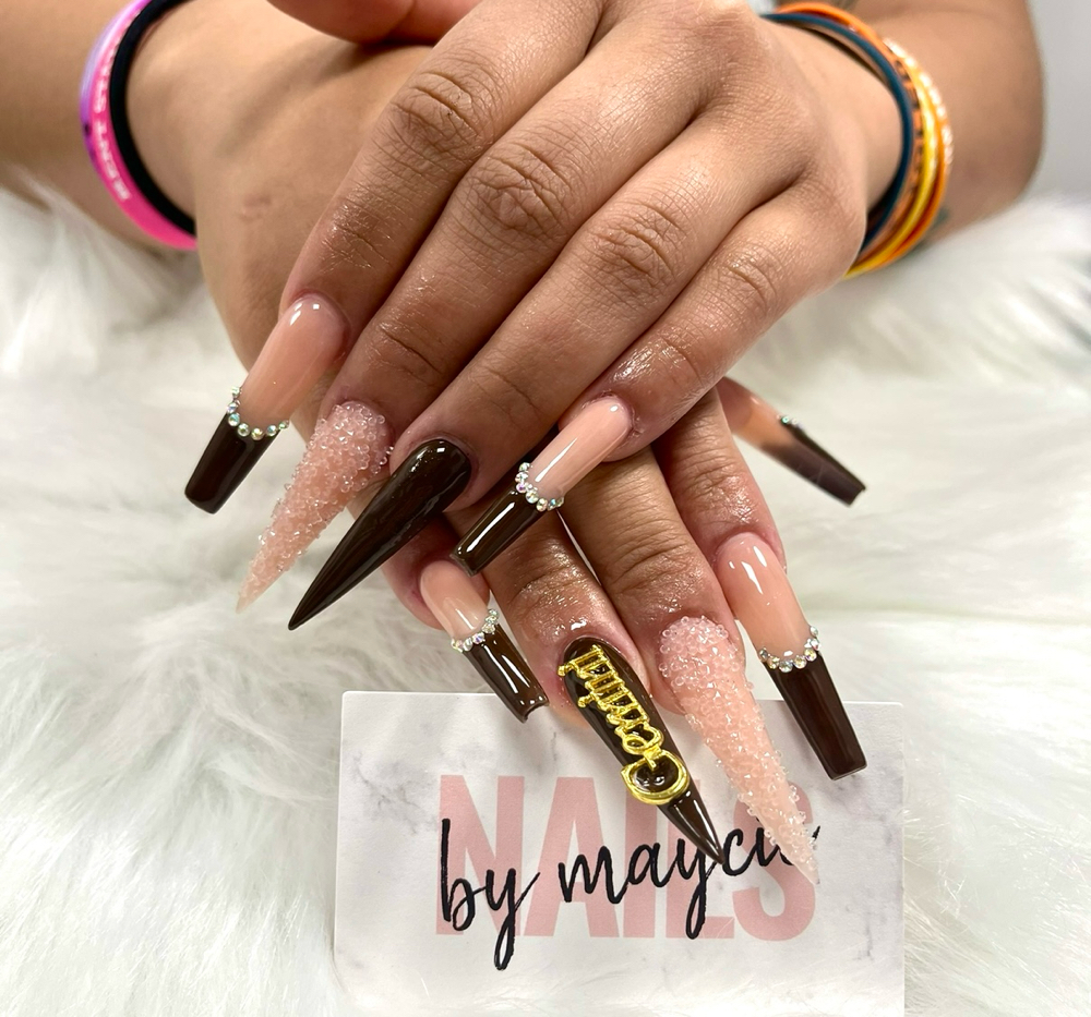 FULL SET ACRYLIC- X LONG