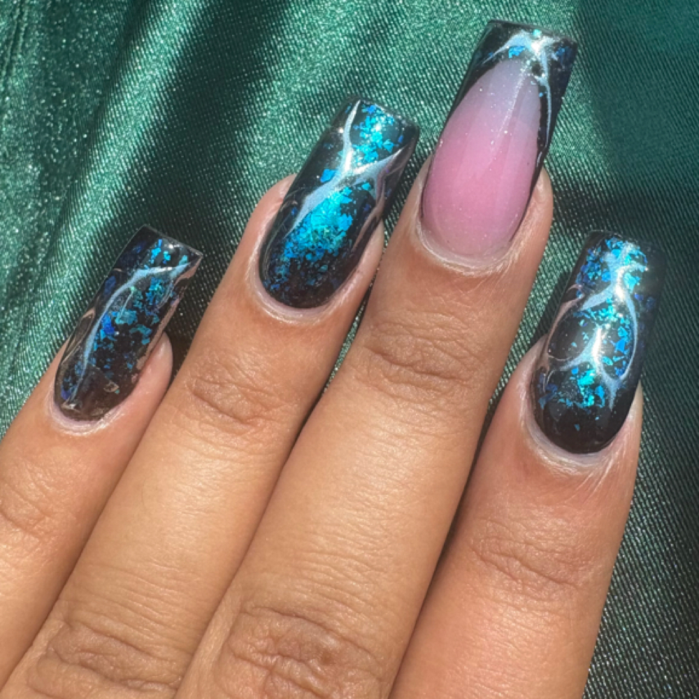 Acrylic Full Set + Basic Art at emilyxartistry in Aurora, IL