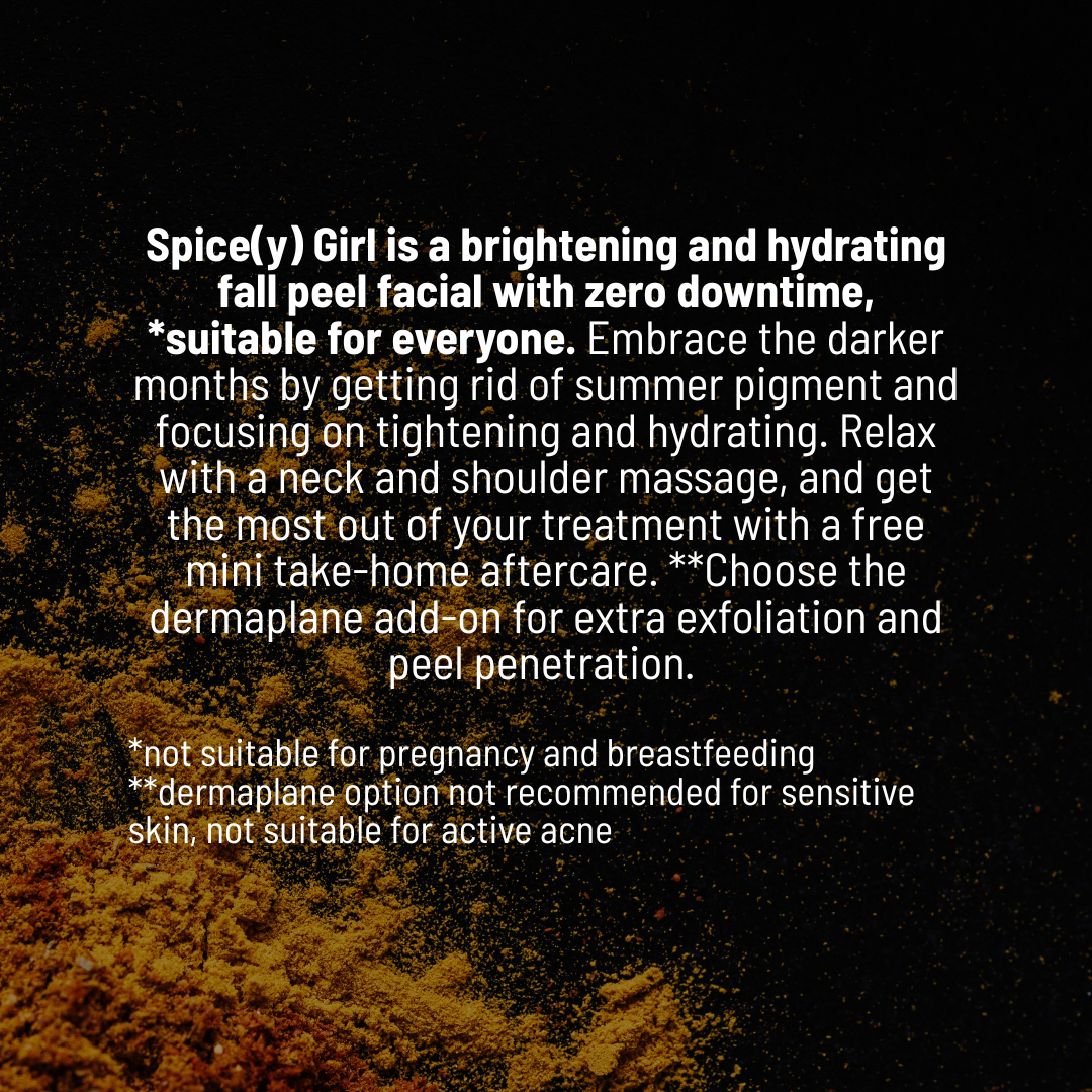 Spice(y) Girl Facial at Tati Yurconic in Valparaiso, IN