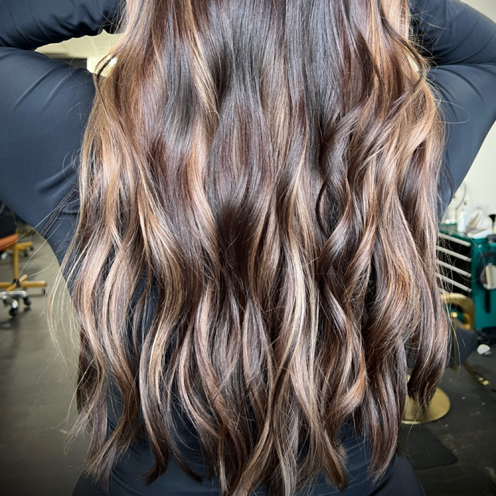 Weft Extention Install and Style at Carly Sage Styles in Salisbury MD, MD