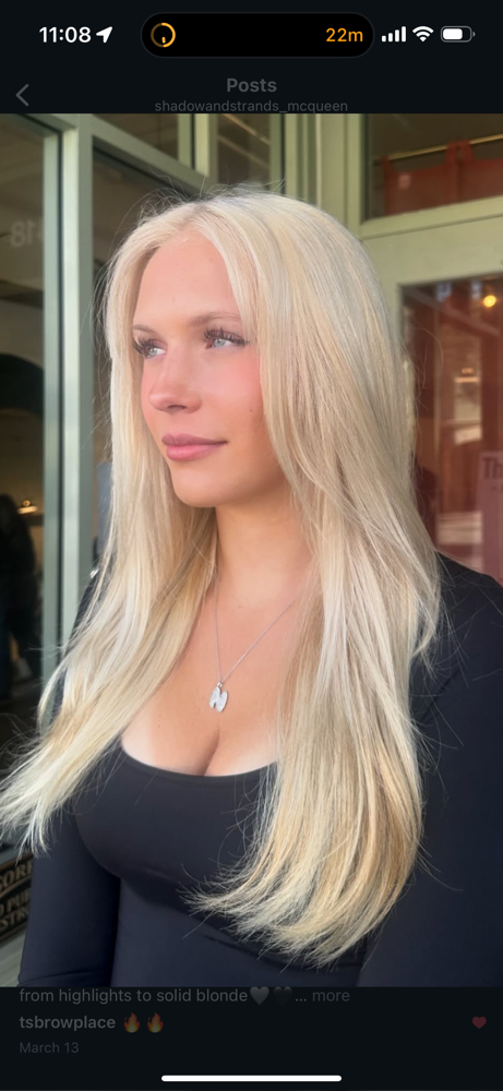 Bleach Root Touchup And Tone at Daisy Mcqueen in Ventura, CA
