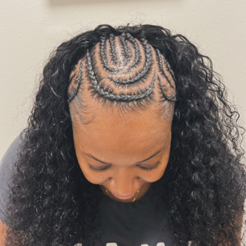 Fulani Half And Half at Arious Hair Studio in Portsmouth, VA