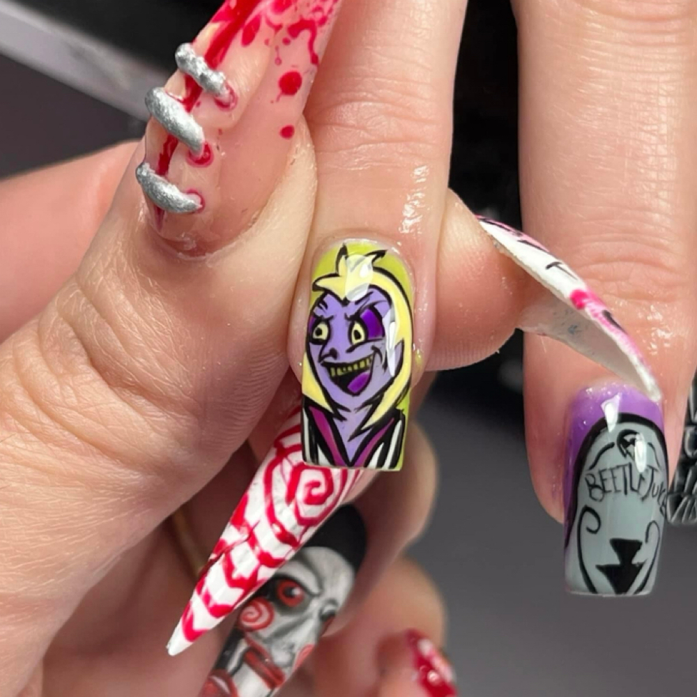 Structure Manicure Character at Wicked Nailz Studios in Newburgh, NY