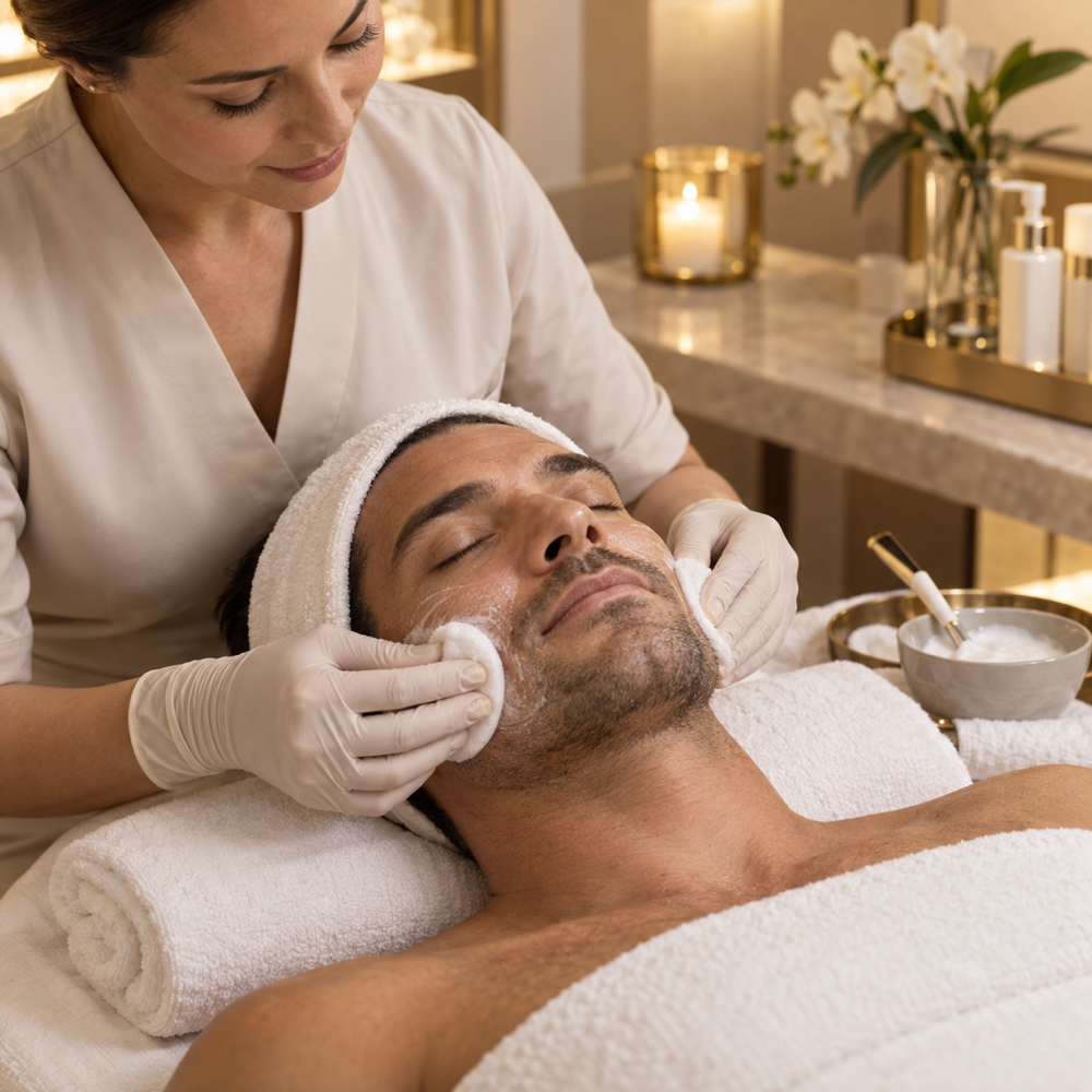 Men’s Deep Cleansing Facial at Sherry skincare spa in Kansas City, MO