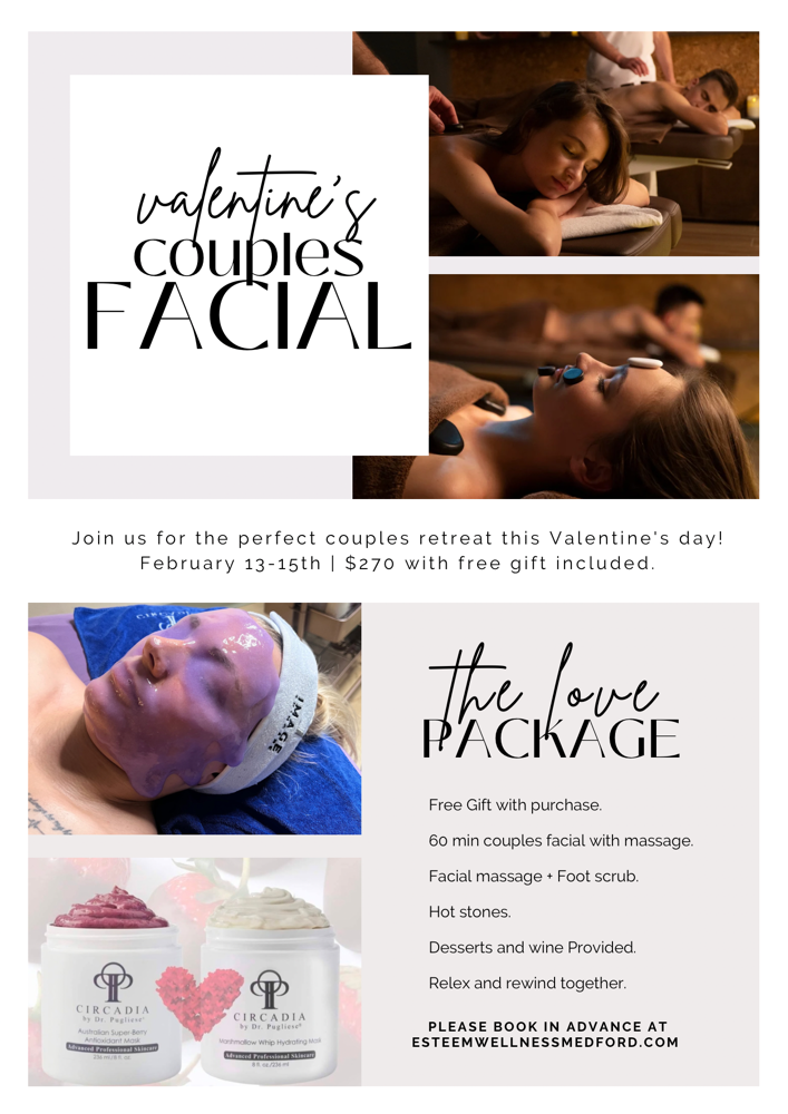 Couples Facial V Day Weekend