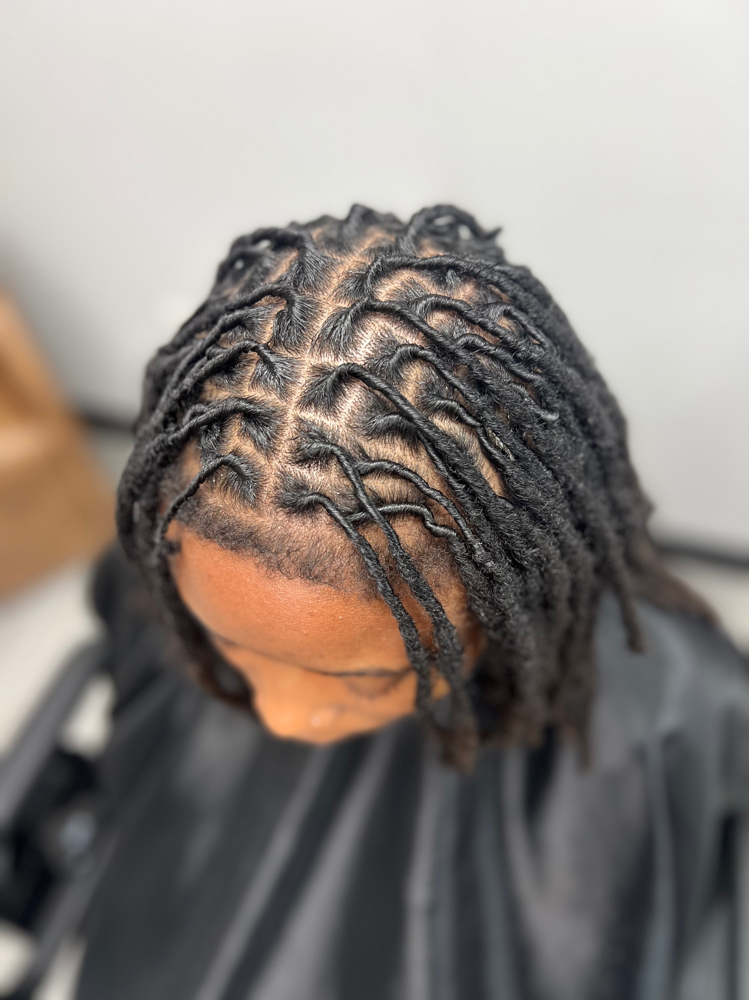 Loc Wash & Retwist ONLY(NO STYLE)