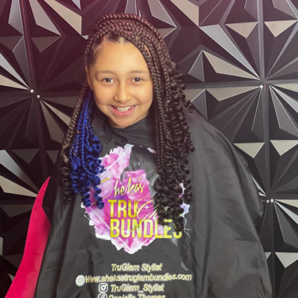 Peekaboo medium knotless at TruGlam Stylist in Winston Salem, NC