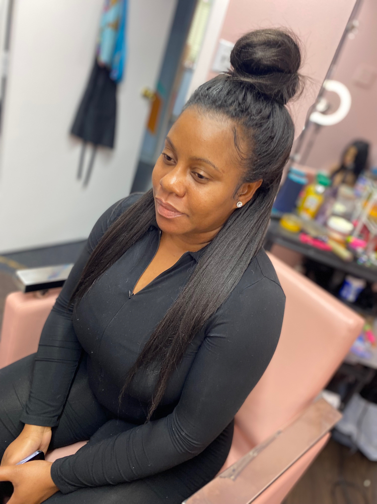 Natural Blowout Crotchet Vixen