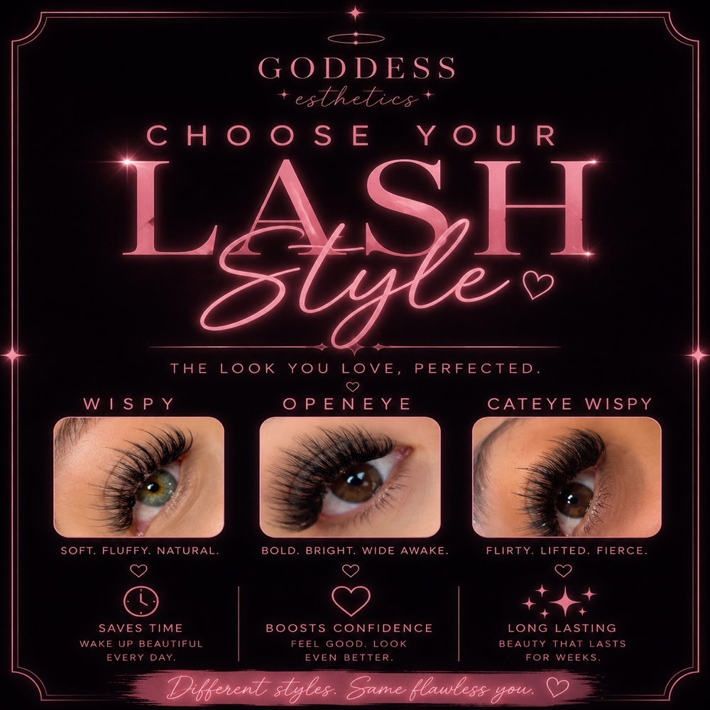 Lash Add On at Goddess Esthetics in Bryan, TX