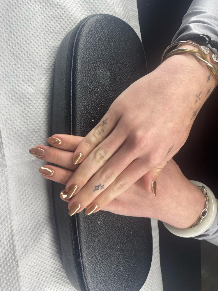 Chrome Add On Per Nail