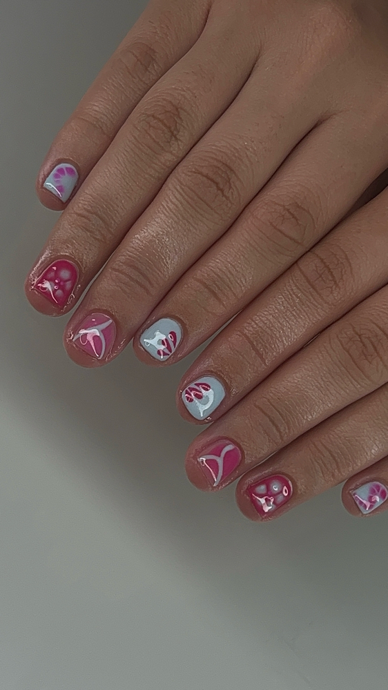 Qutie Gel Manicure at Quincy Sritula in Redlands, CA