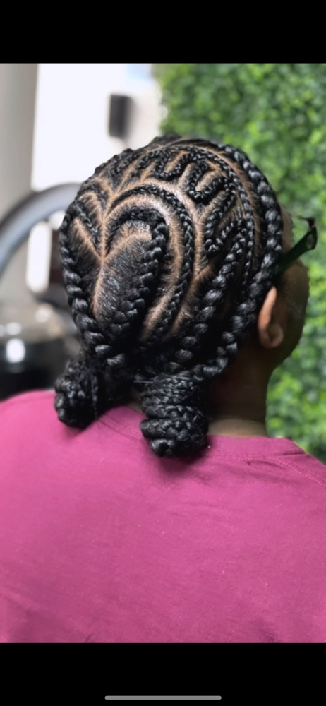 Freestyle Feed In Braids