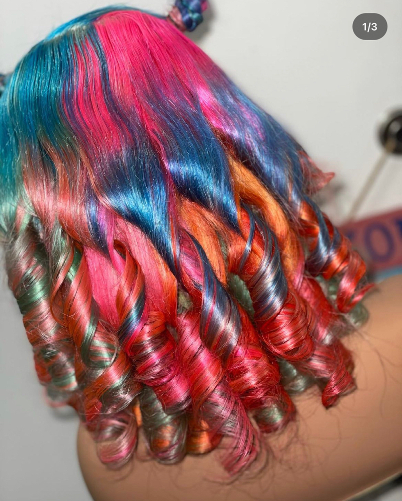 Wig color