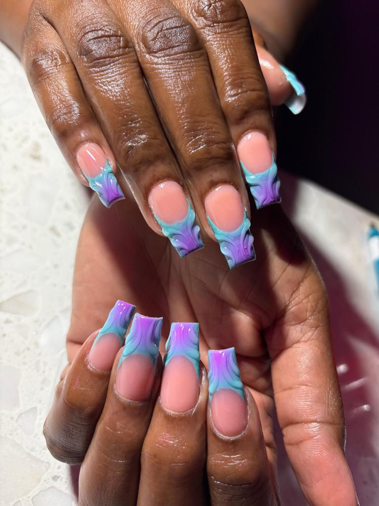 Medium Acrylic French Fullset