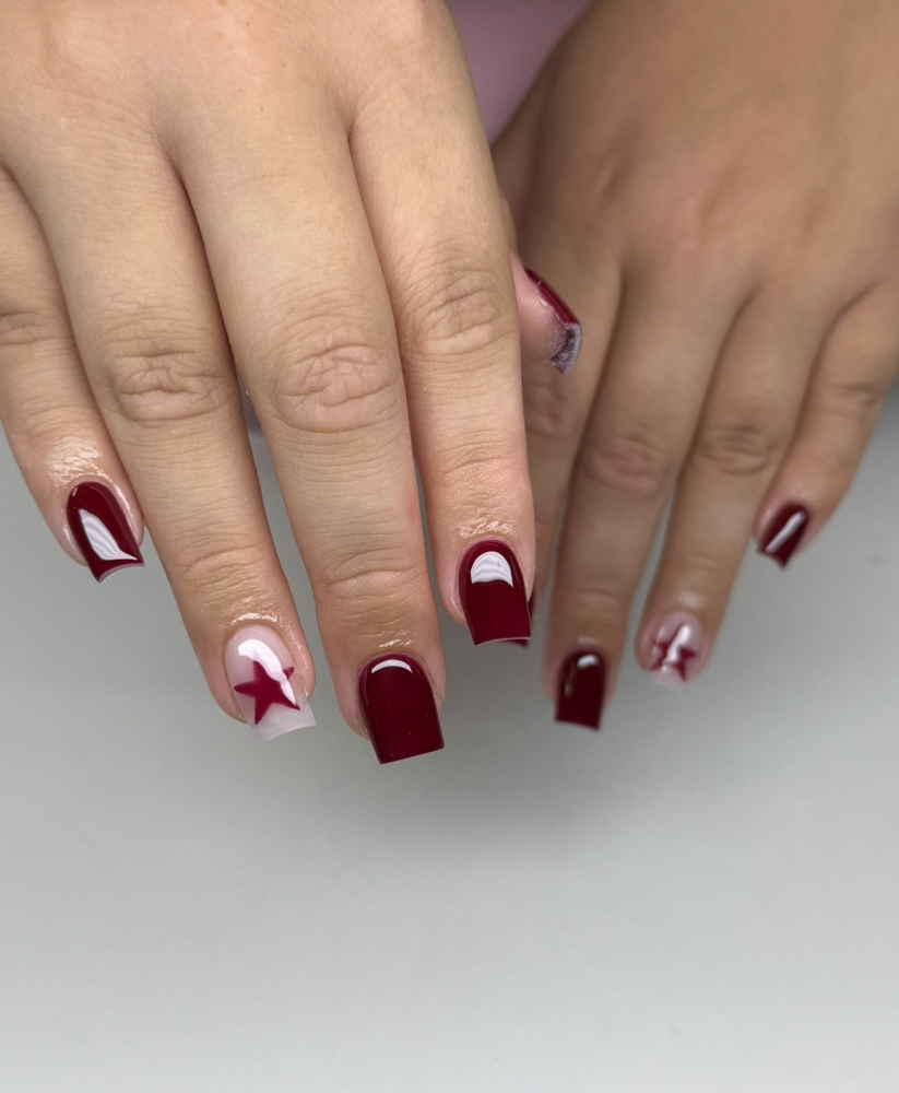 Simple Full Set Short- Medium at Nails by Hana in Salamanca, NY