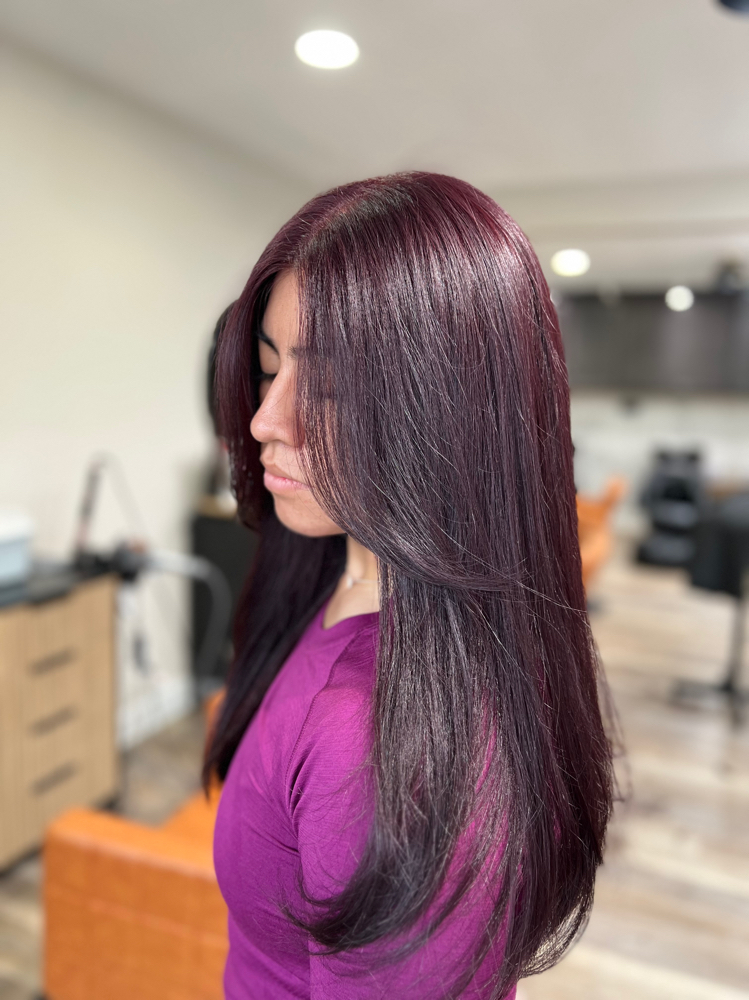 Custom All-Over Color at Lavished By Betzy in New Berlin, WI