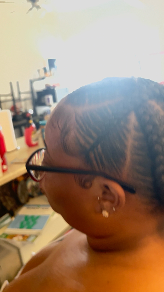 Criss Cross Stitch Braids