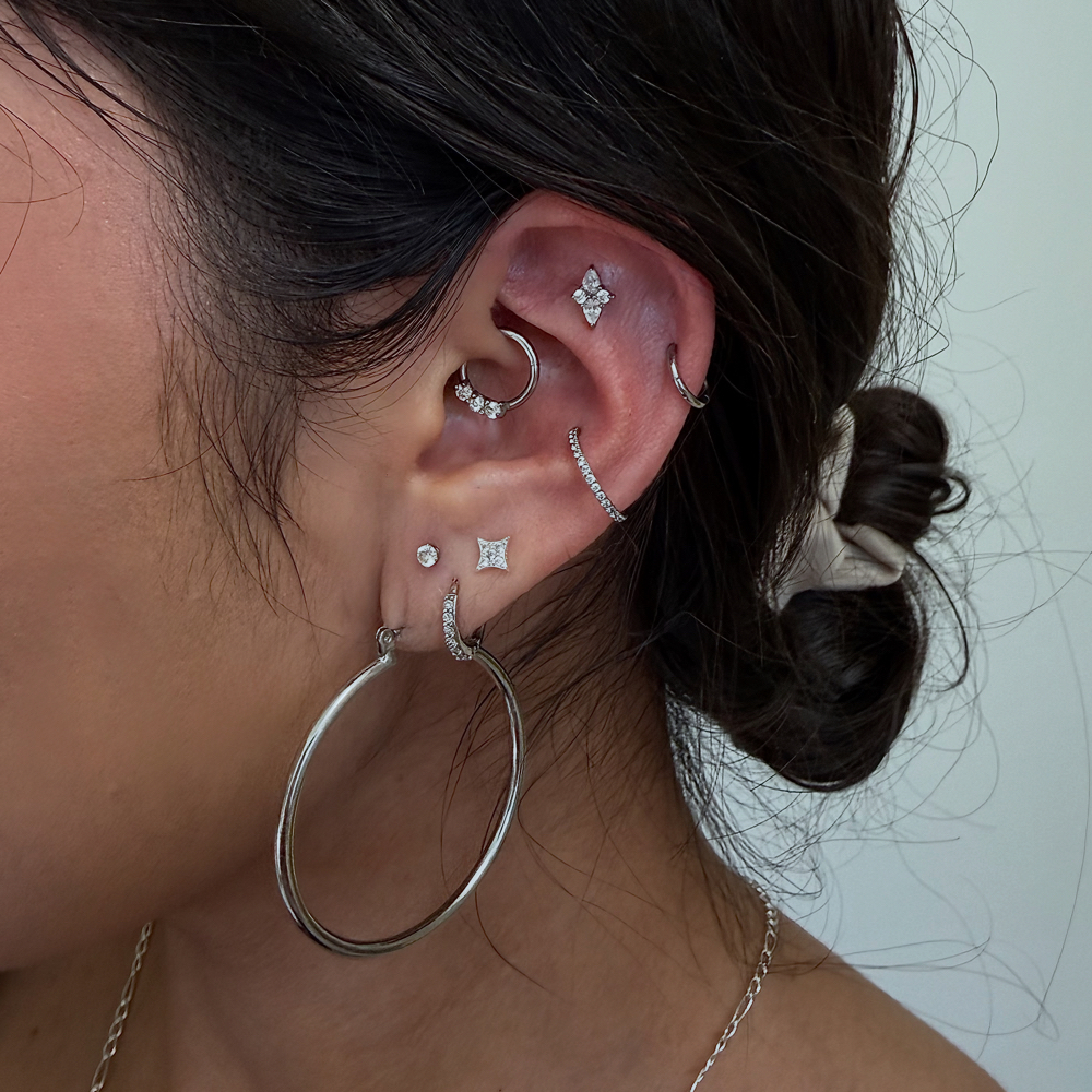 Ear Curation 2 at Luz Sol Studio in Vinton, IA
