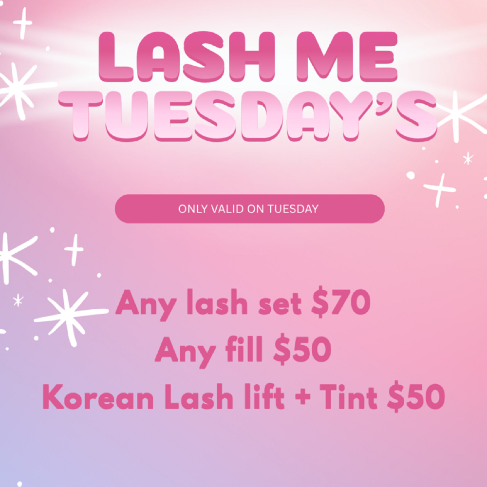 🎀Lash Me Tuesday’s🎀 at Empower Her Esthetics LLC in Oklahoma City, OK