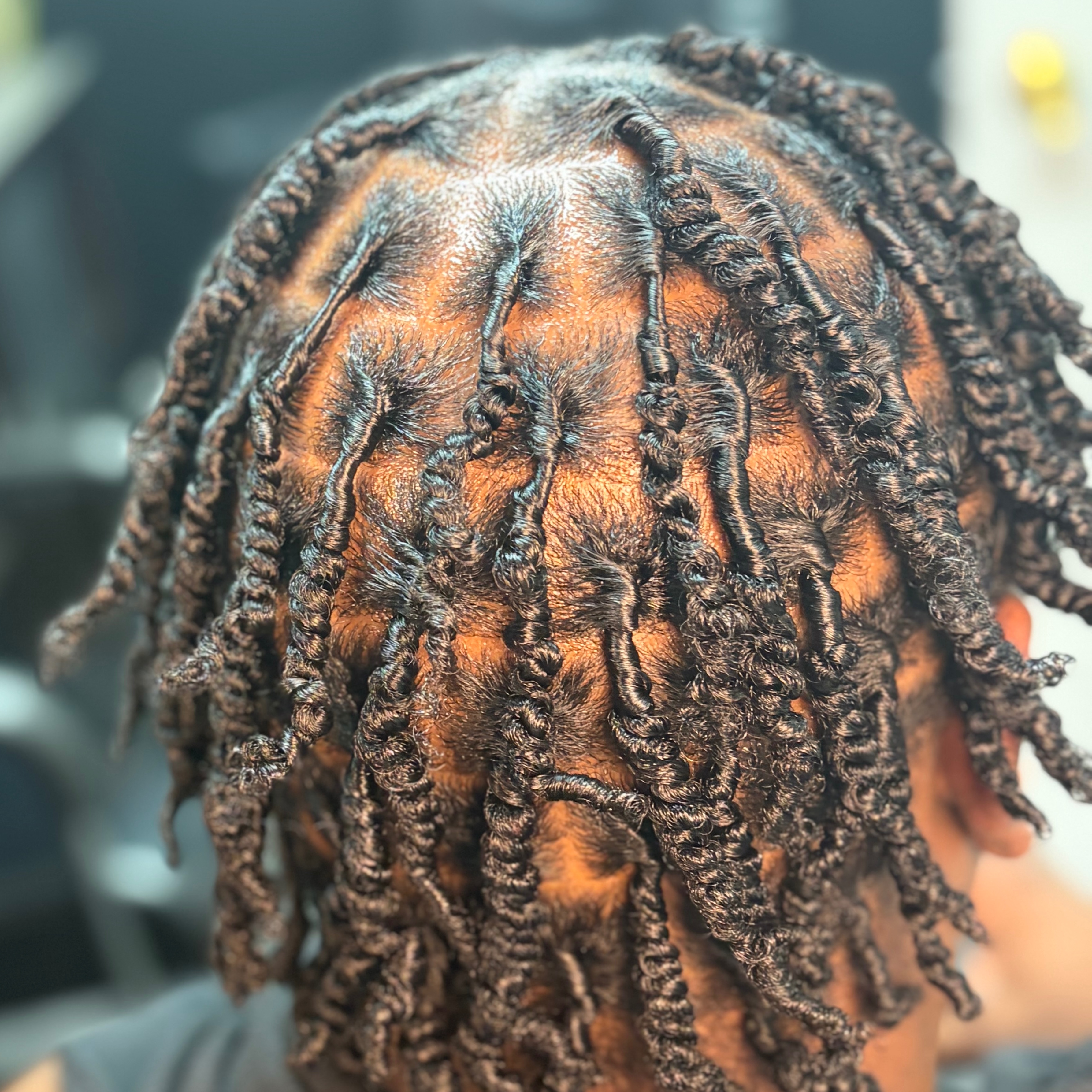 Starter Locs at Glamorous Hair Company in Orangeburg, SC