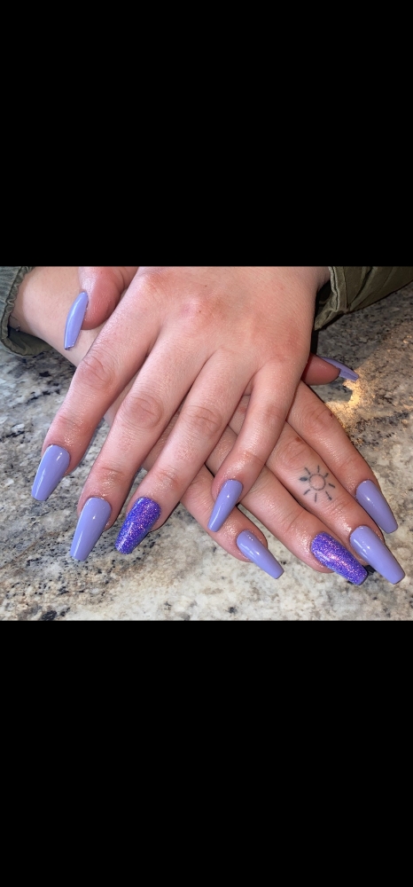 Soft Gel Tips Manicure at At Your Fingertips Nail Salon in Escanaba, MI
