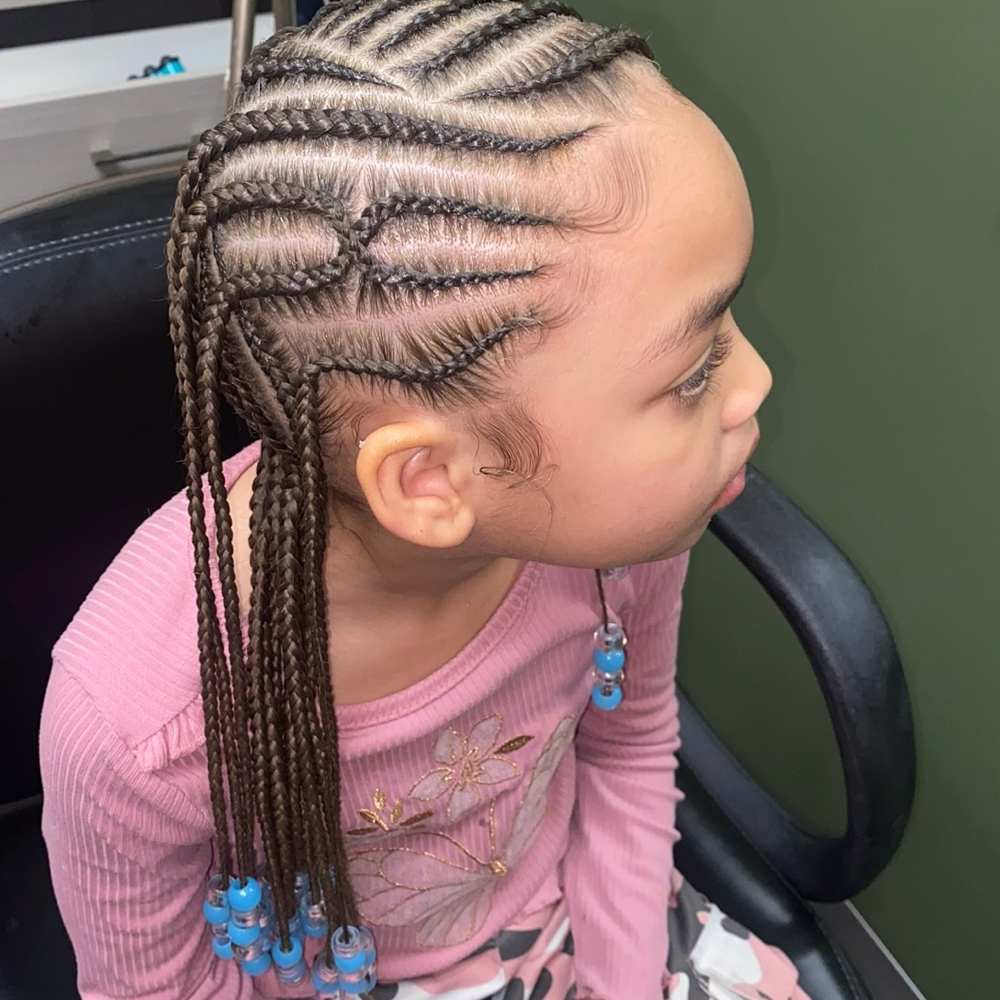 Natural Hair Braids (Girls)