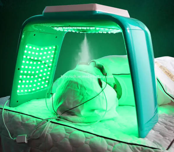 Green Light LED Facial