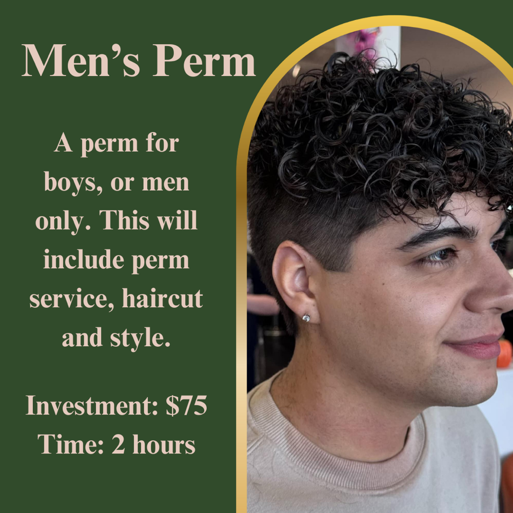 MEN’S PERM