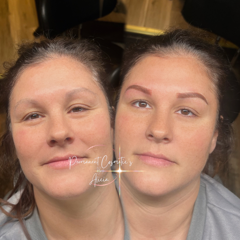 Micro Shaded Powder Brows at Permanent Cosmetics By Alicia Polk in Bentonville, AR