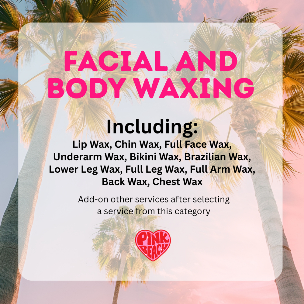Facial + Body Waxing at Pink Beach in Adrian, MI