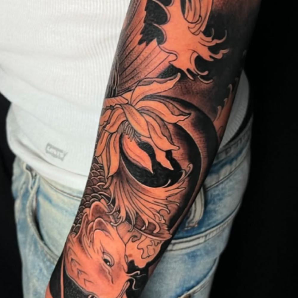 HALF SLEEVE (MAY PROMO) at Tat2candy in Upland, CA