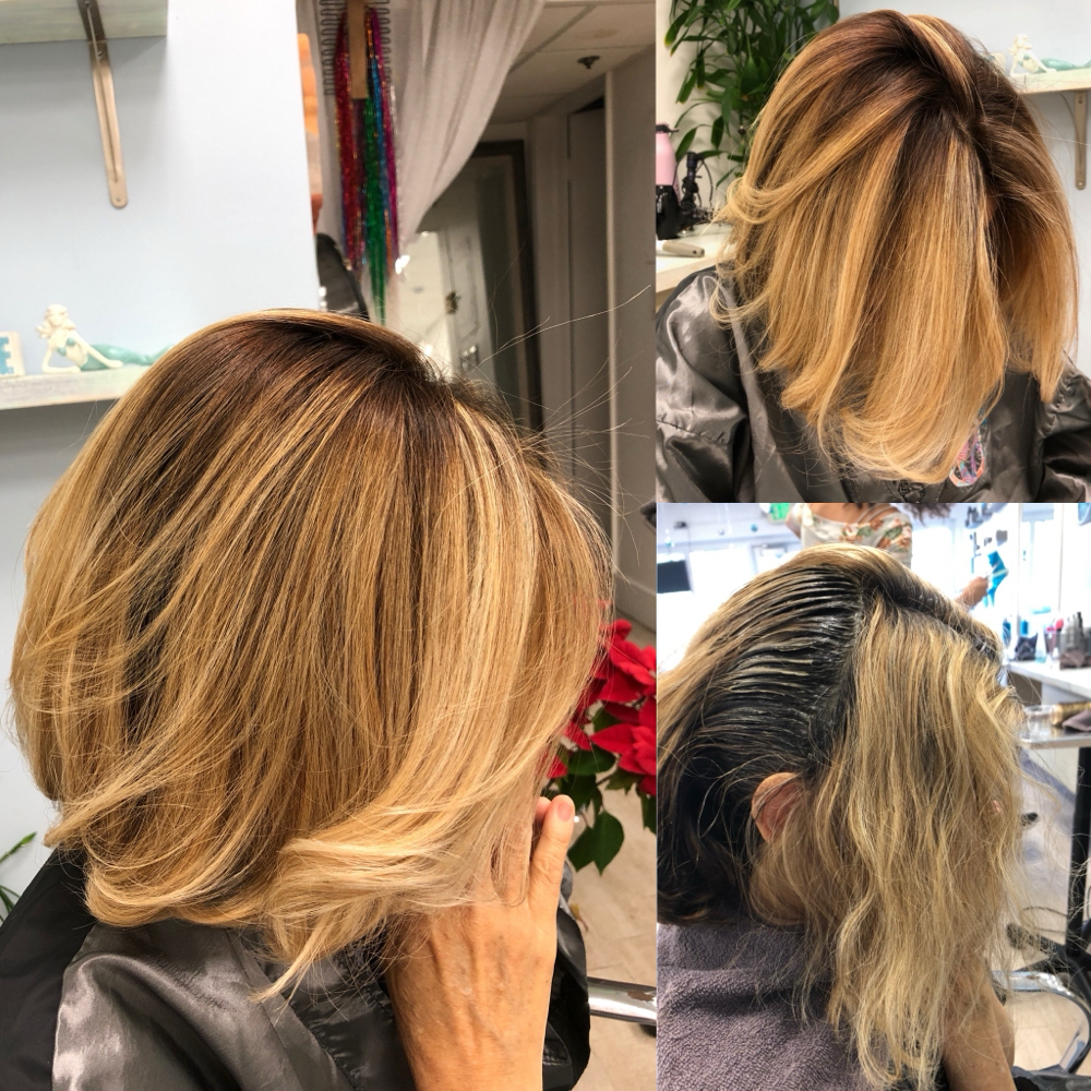 Single-process root touch-up at 5 ZERO 1 BEAUTY in Saint Joseph, MO