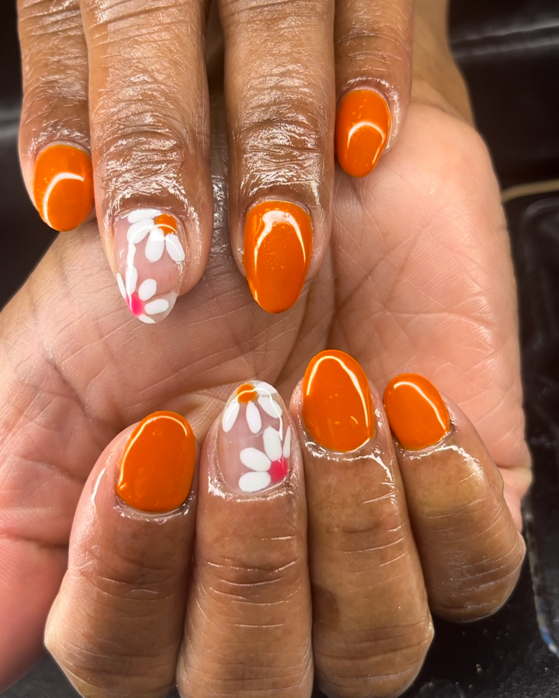 mariposa gel mani 🌟
