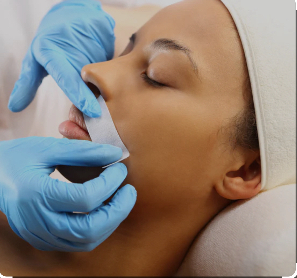 Female Lip Waxing