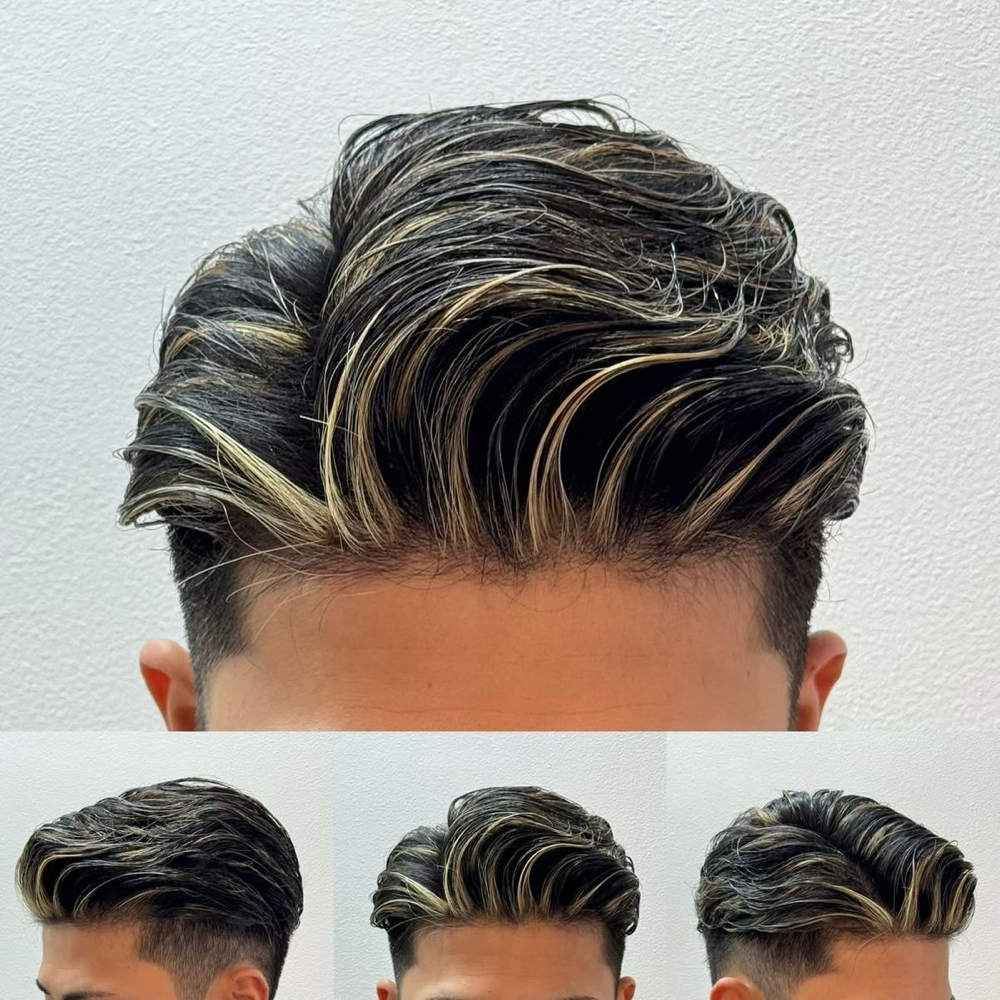 Mens highlights at Defined Salon & Spa in Reynoldsburg, OH