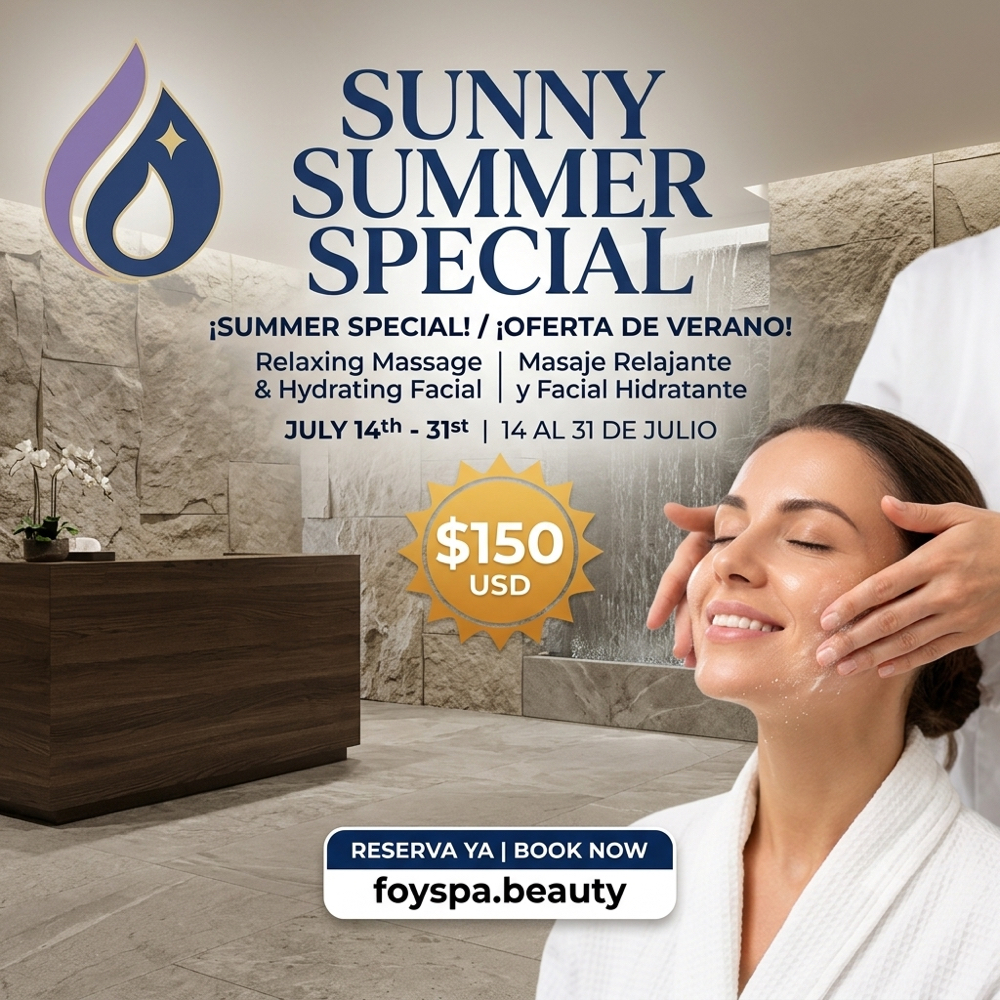 SUNNY SUMMER SPECIAL at Fountain of Youth Spa in Yuma, AZ
