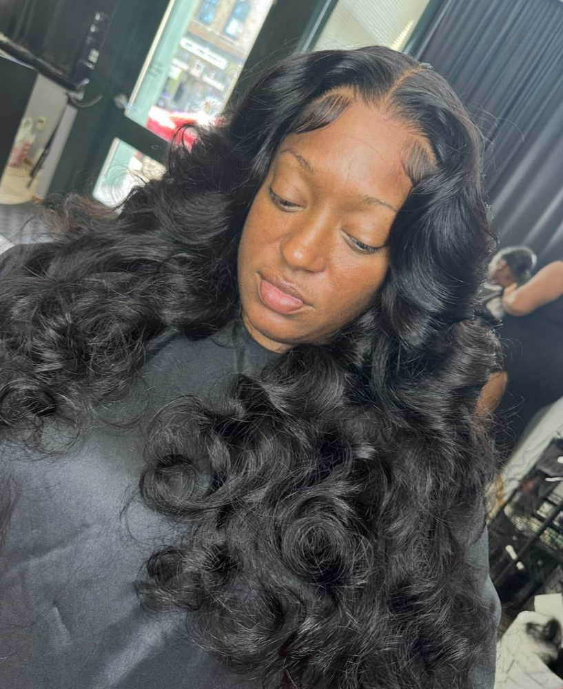 Lace Closure Wig Installation at Flawlessbytoni in Milwaukee, WI