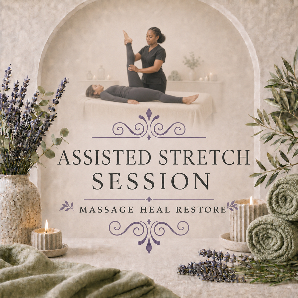 Assisted Stretch Session at Massage Heal Restore, LLC in hypoluxo, FL